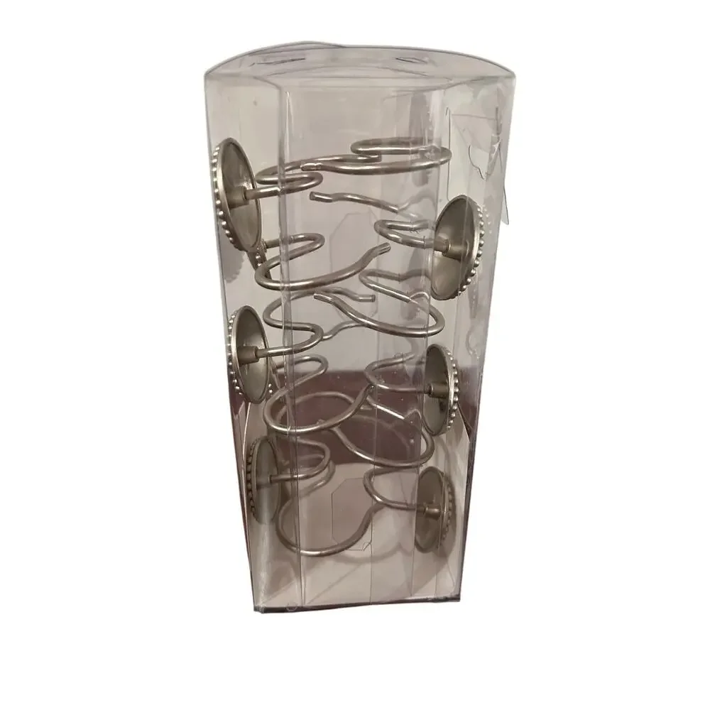 Zenith Brushed Nickel Showe Hooks Set of 12
